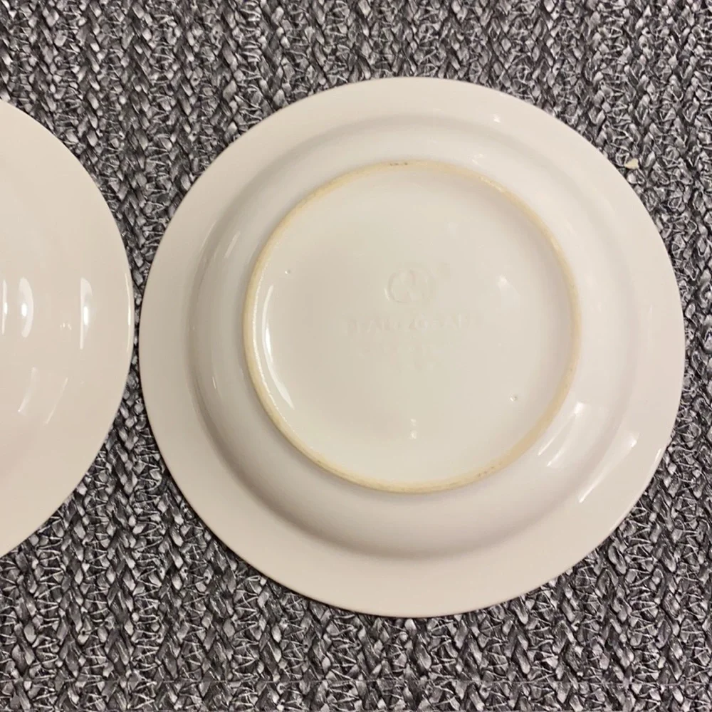 Pfaltzgraff Hopscotch Saucer Blue and White